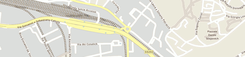 Mappa della impresa rescom srl a TRIESTE