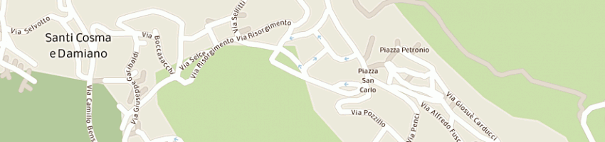 Mappa della impresa suore trinitarie a CASTELFORTE