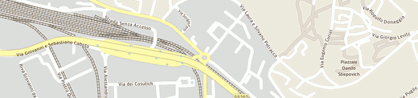 Mappa della impresa tecnoferramenta a TRIESTE