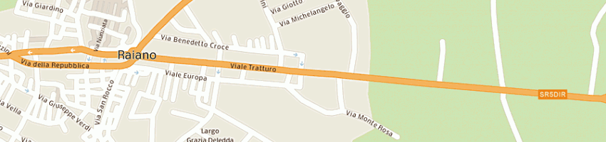 Mappa della impresa agripeligna srl a RAIANO