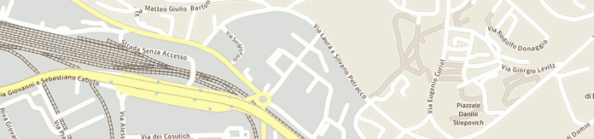 Mappa della impresa nascar srl a TRIESTE