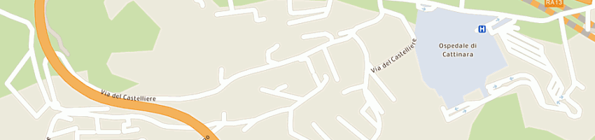 Mappa della impresa cergoli rodolfo e franco (snc) a TRIESTE