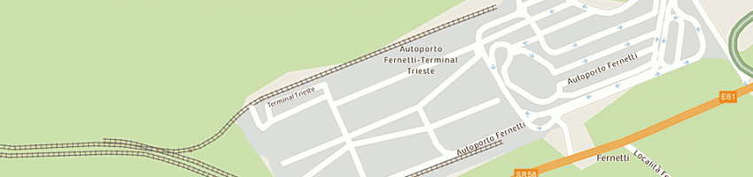 Mappa della impresa gfg casa di spedizioni srl a MONRUPINO