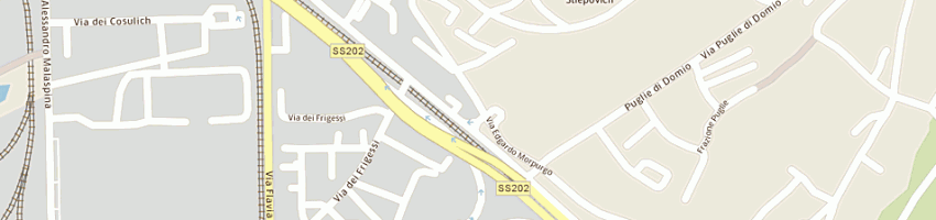 Mappa della impresa maiaexpress srl a TRIESTE