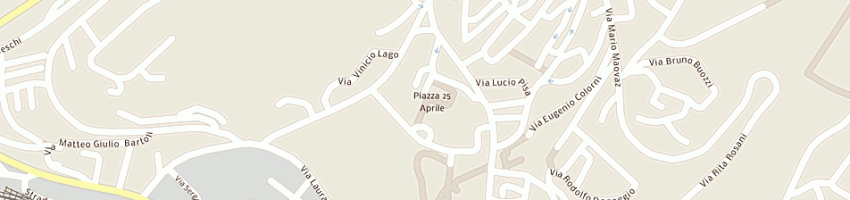 Mappa della impresa poste italiane succursale n 19 - uffici a TRIESTE