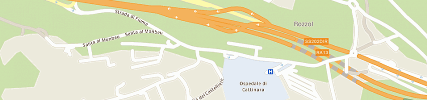 Mappa della impresa edil bm sas di brumat marco e c a TRIESTE