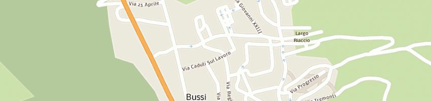 Mappa della impresa sedor impianti snc a BUSSI SUL TIRINO
