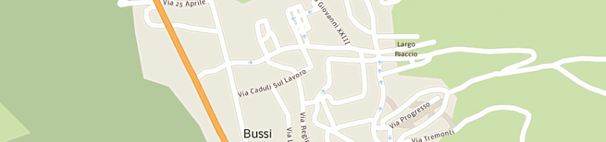 Mappa della impresa idea frutta di di carlo anna maria a BUSSI SUL TIRINO