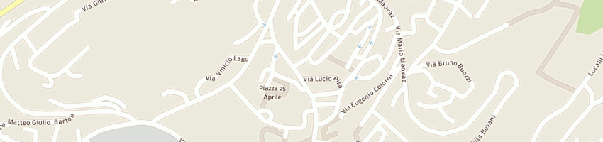 Mappa della impresa pan e bomboni a TRIESTE