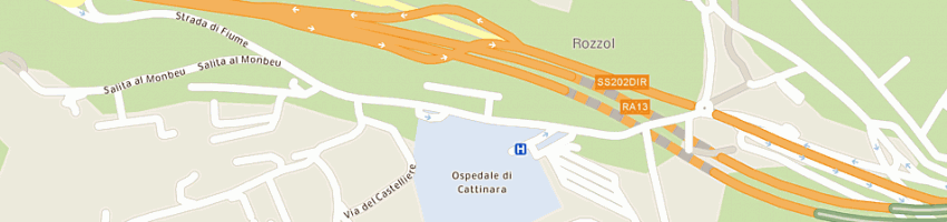Mappa della impresa giardina denis a TRIESTE