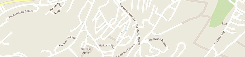 Mappa della impresa t e t a TRIESTE