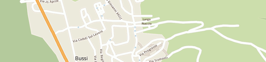 Mappa della impresa di francescantonio angelo a BUSSI SUL TIRINO