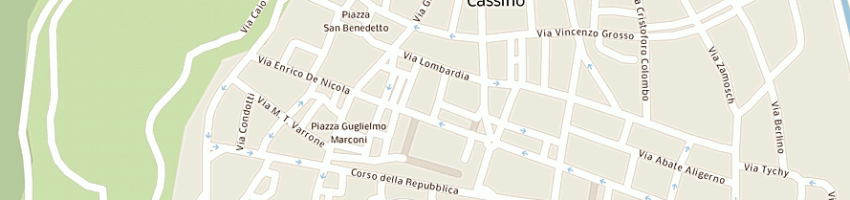Mappa della impresa verrecchia giampiero a CASSINO