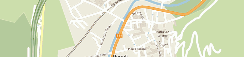 Mappa della impresa mirand srl a POPOLI