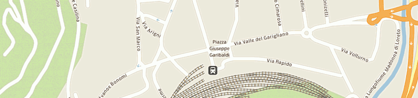 Mappa della impresa proia antonio a CASSINO