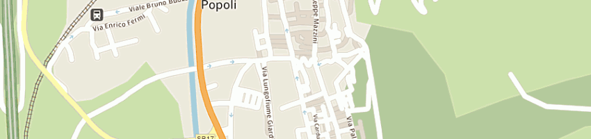 Mappa della impresa bar corso snc di bianchi paride e c a POPOLI
