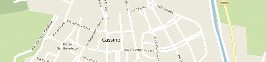 Mappa della impresa maf srl a CASSINO