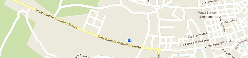 Mappa della impresa nefro saluss r l a CANICATTI