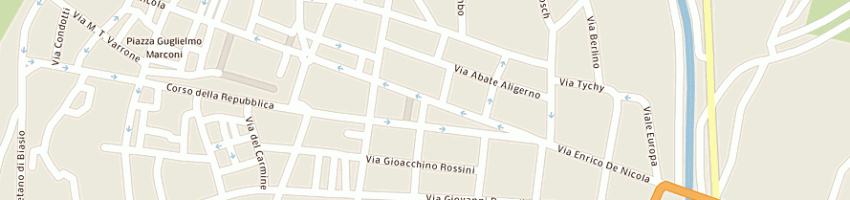 Mappa della impresa sogein srl a CASSINO