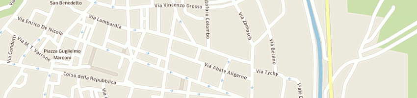 Mappa della impresa soft service srl a CASSINO