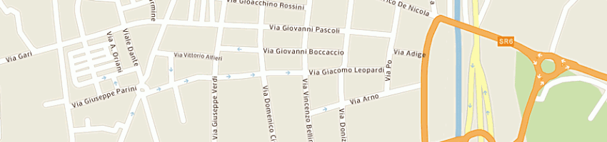 Mappa della impresa deiamide di iannattone marzia e c sas a CASSINO