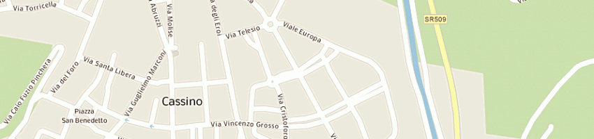 Mappa della impresa d'alessandro lorena a CASSINO