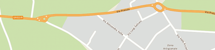 Mappa della impresa ambiente e costruzioni srl a RAIANO