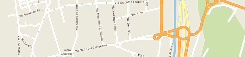 Mappa della impresa morsilli giacomo e c snc a CASSINO
