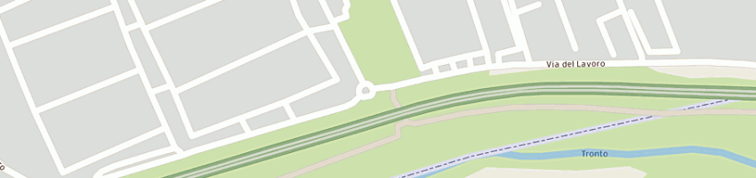 Mappa della impresa magazzini gabrielli s p a a MONTEPRANDONE