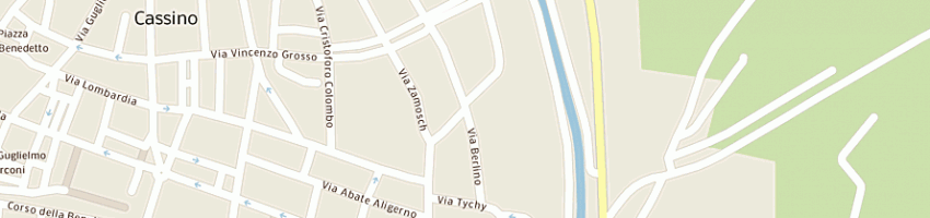 Mappa della impresa lillo fabrizio a CASSINO