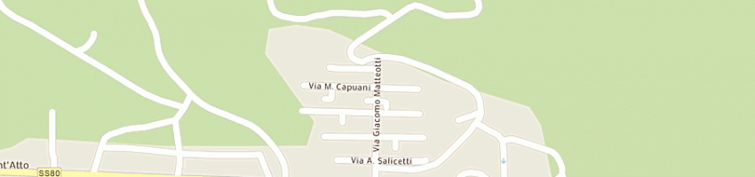 Mappa della impresa italia arreda di silvino simona a TERAMO