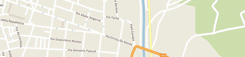 Mappa della impresa pontone michele a CASSINO