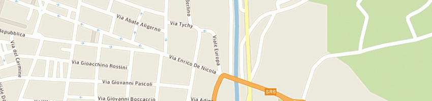 Mappa della impresa ristorante la lanterna a FROSINONE