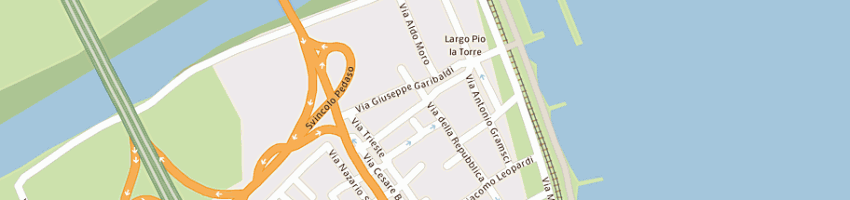 Mappa della impresa bianchini giovanni a PEDASO