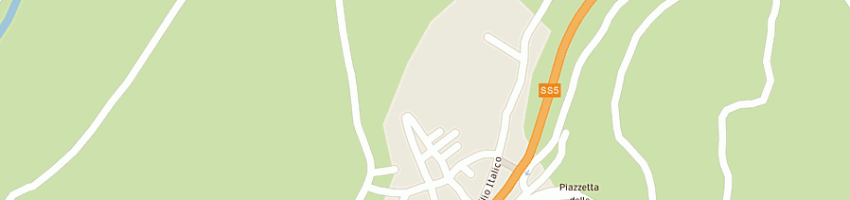Mappa della impresa cabina gas metano - comune di corfinio a CORFINIO