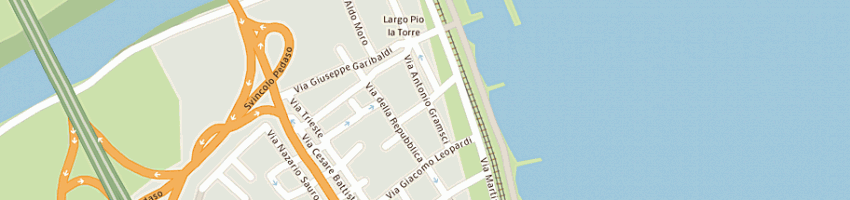 Mappa della impresa del gobbo giuseppe a PEDASO
