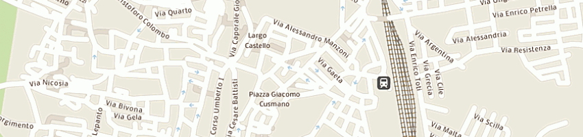Mappa della impresa di stefano leonardo a CANICATTI