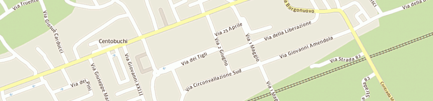 Mappa della impresa l'arte dell'estetica di ricci tiziana tiziana a MONTEPRANDONE