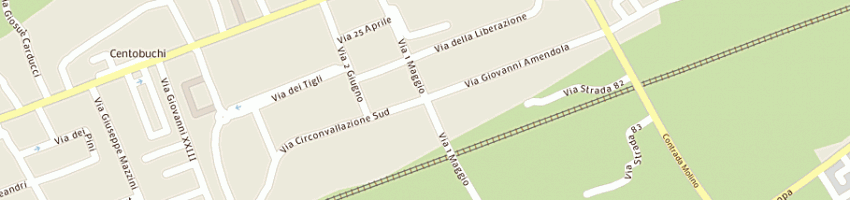 Mappa della impresa fazzini giuseppe a MONTEPRANDONE