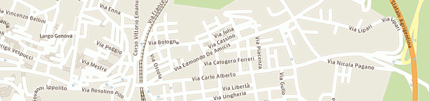 Mappa della impresa mulone benedetto a CANICATTI