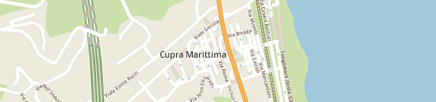 Mappa della impresa acciarri simone simone a CUPRA MARITTIMA