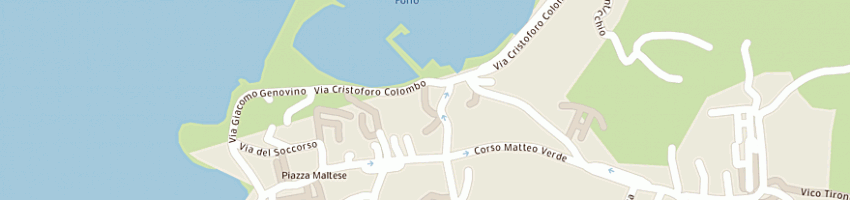 Mappa della impresa trattoria e pizzeria toto e peppino a FORIO
