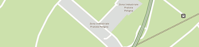 Mappa della impresa omda officina metalmeccanica d'abruzzo di di loreto gino e c sas a PRATOLA PELIGNA