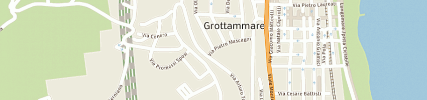 Mappa della impresa crescenzi angelo a GROTTAMMARE