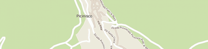 Mappa della impresa comune di picinisco a PICINISCO