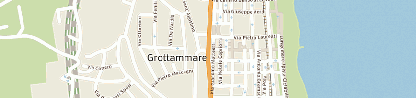 Mappa della impresa di arcangelo srl a GROTTAMMARE