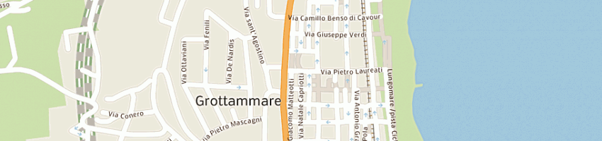 Mappa della impresa pinko snc di caucci gabriella e c a GROTTAMMARE