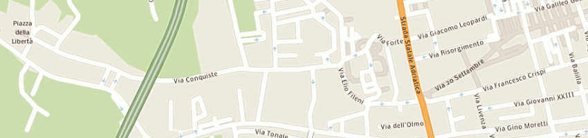 Mappa della impresa sfera comunicazione snc di sceverti maria luisa e c a SAN BENEDETTO DEL TRONTO