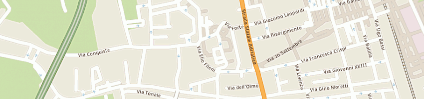 Mappa della impresa parrocchia abazia san benedetto martire a SAN BENEDETTO DEL TRONTO