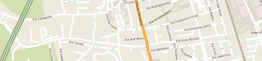 Mappa della impresa associazione volontari italiani sangue a SAN BENEDETTO DEL TRONTO